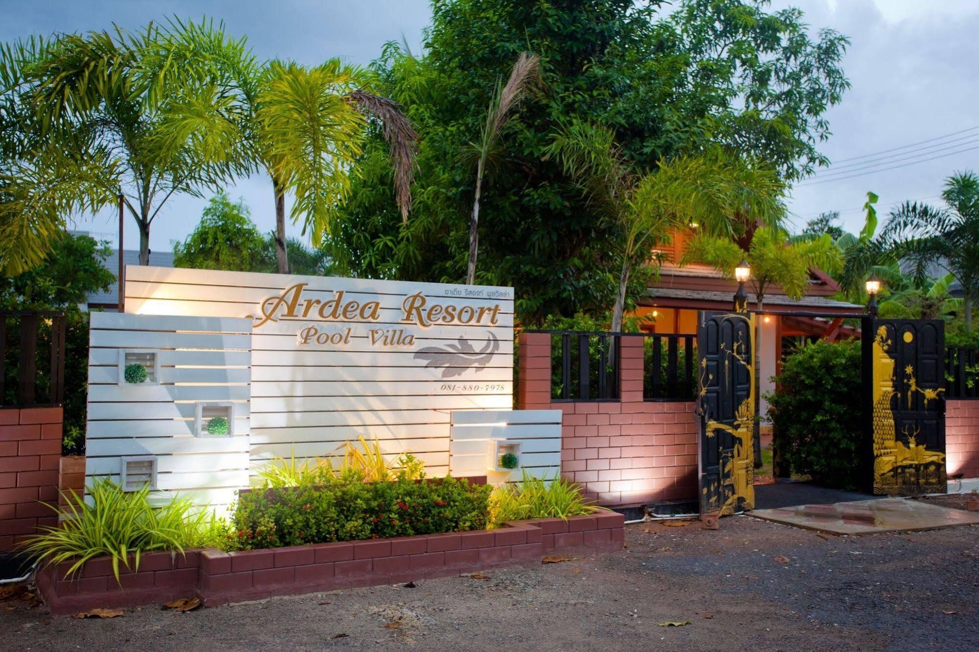 Ardea Resort Pool Villa Amphawa Exteriör bild